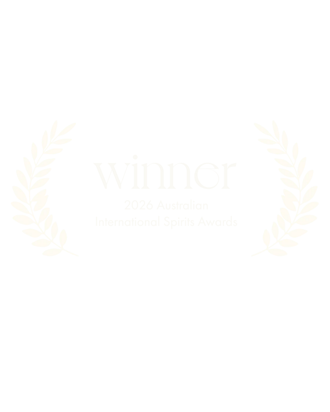 DNA Distillery winner badge for the 2026 Australian International Spirits Awards.