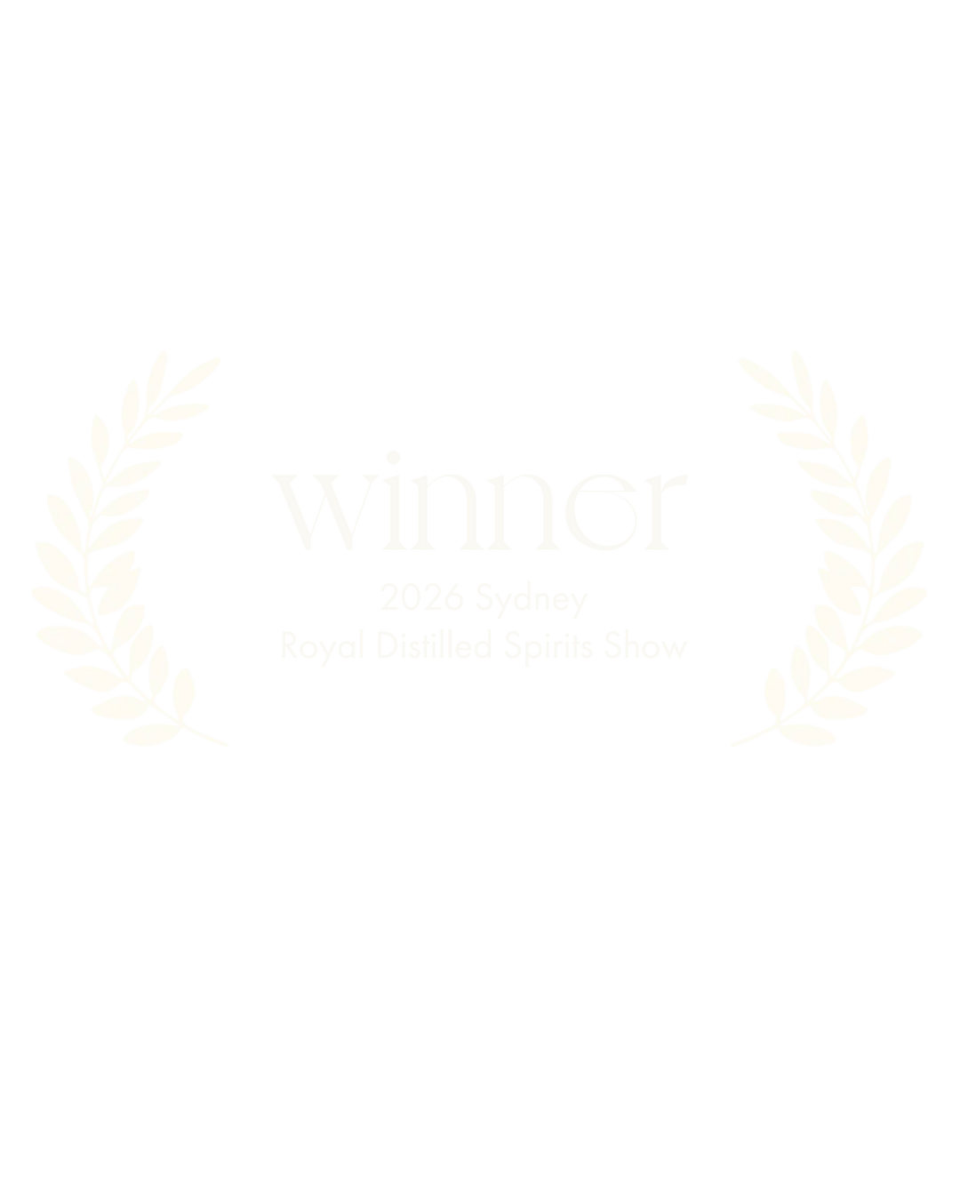 DNA Distillery winner badge for the 2026 Sydney Royal Distilled Spirits Show.