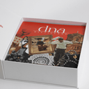 DNA Distillery gift box packaging